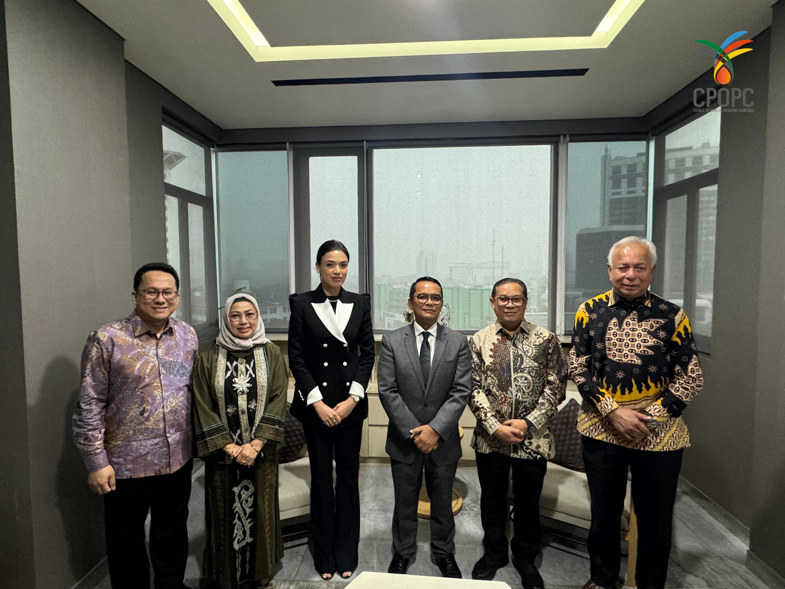 CPOPC Courtesy Call with Indonesia Ministers and Palm Oil Stakeholder In Indonesia CPOPC.net
